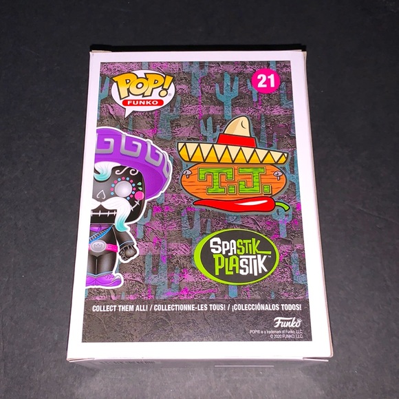 New Vaulted Soldout 2020 Excl Spastik Plastik T.J. Funko Pop $179 Value